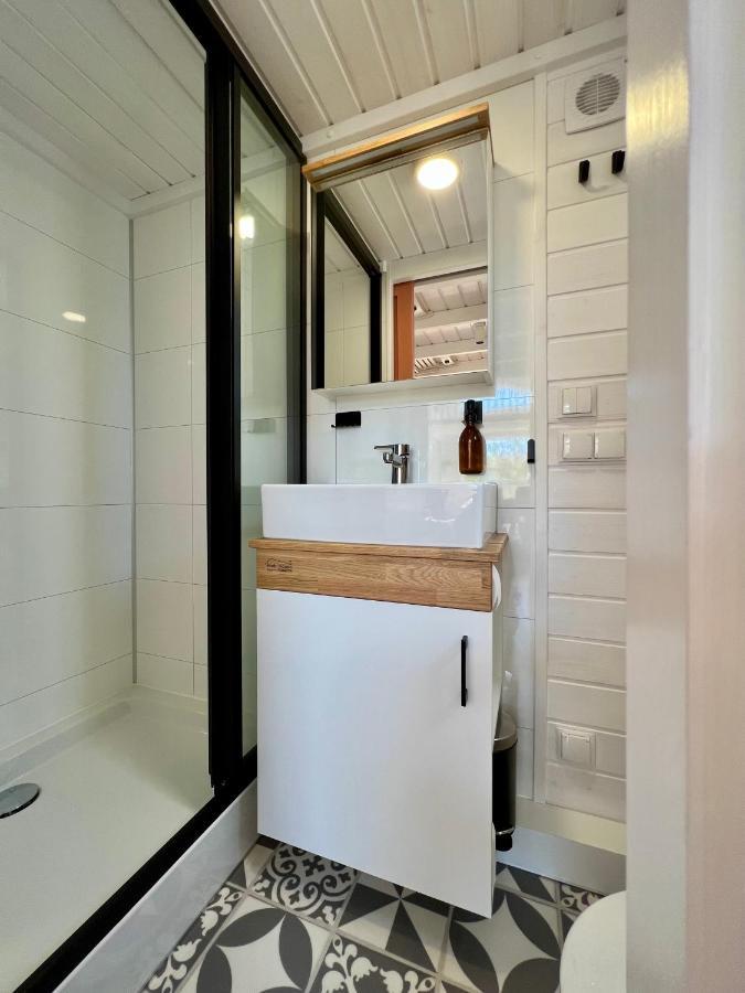 Tiny House Gaensebluemchen Villa Kirchanschoring Exterior foto