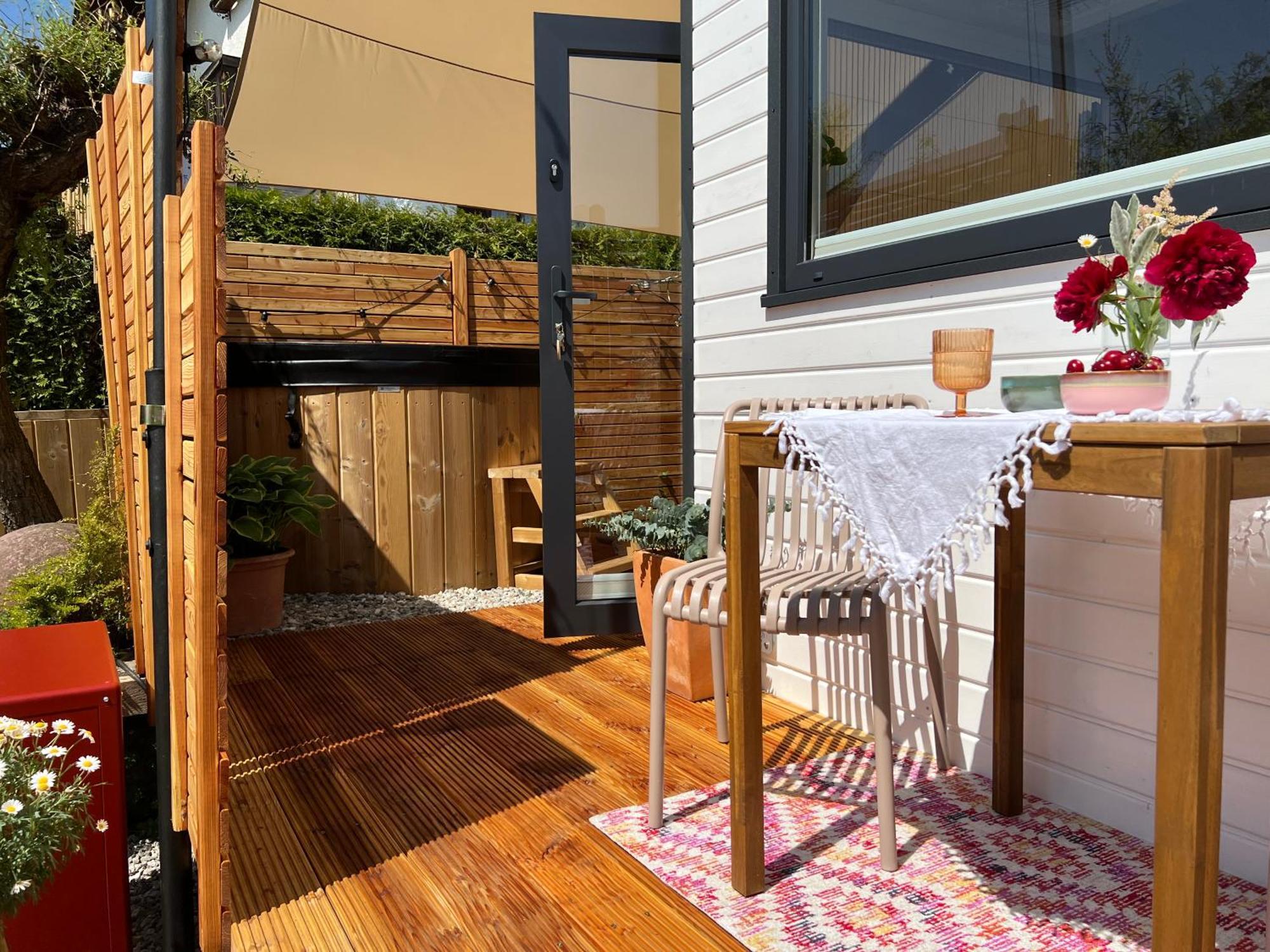 Tiny House Gaensebluemchen Villa Kirchanschoring Exterior foto