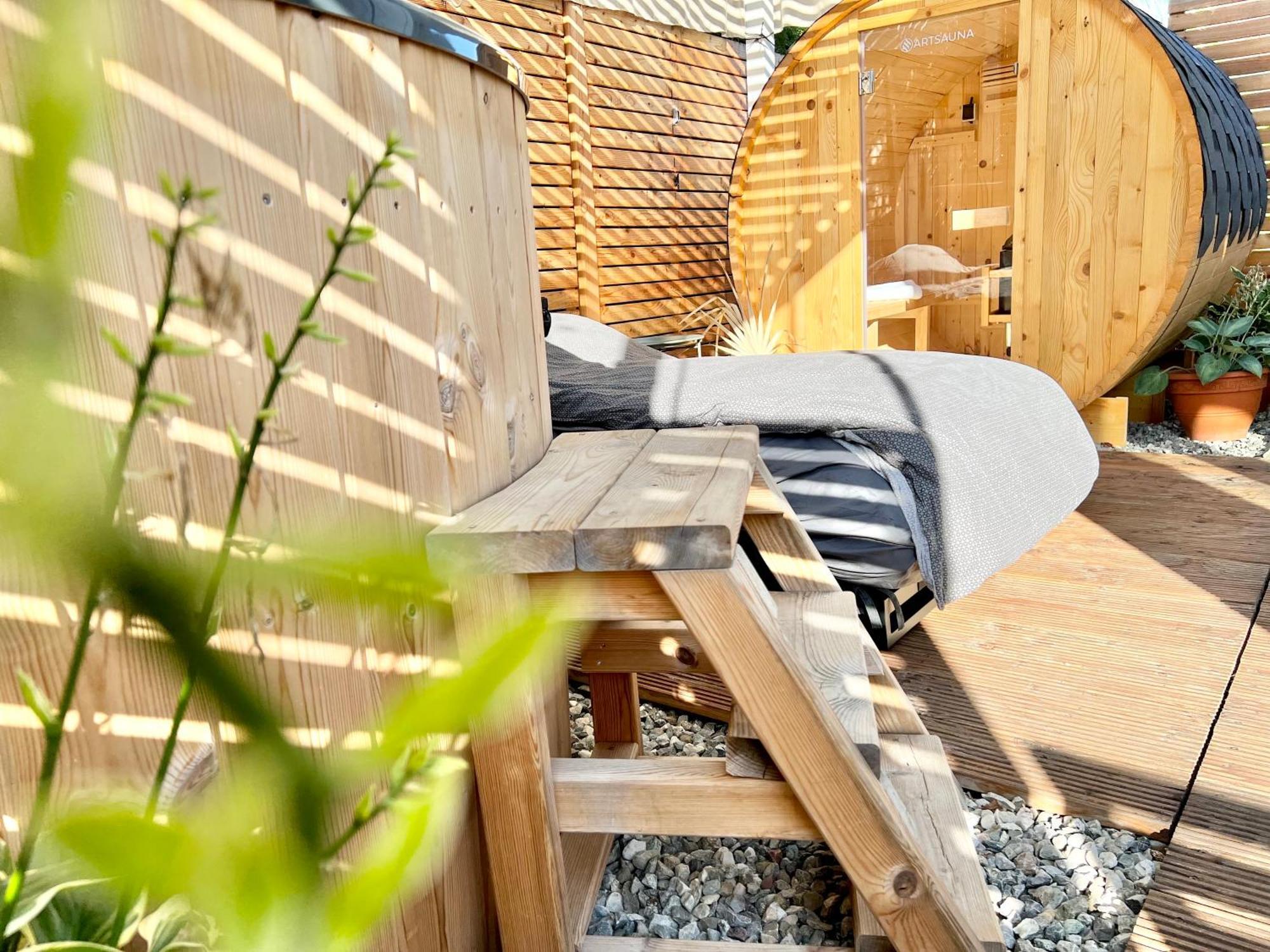 Tiny House Gaensebluemchen Villa Kirchanschoring Exterior foto
